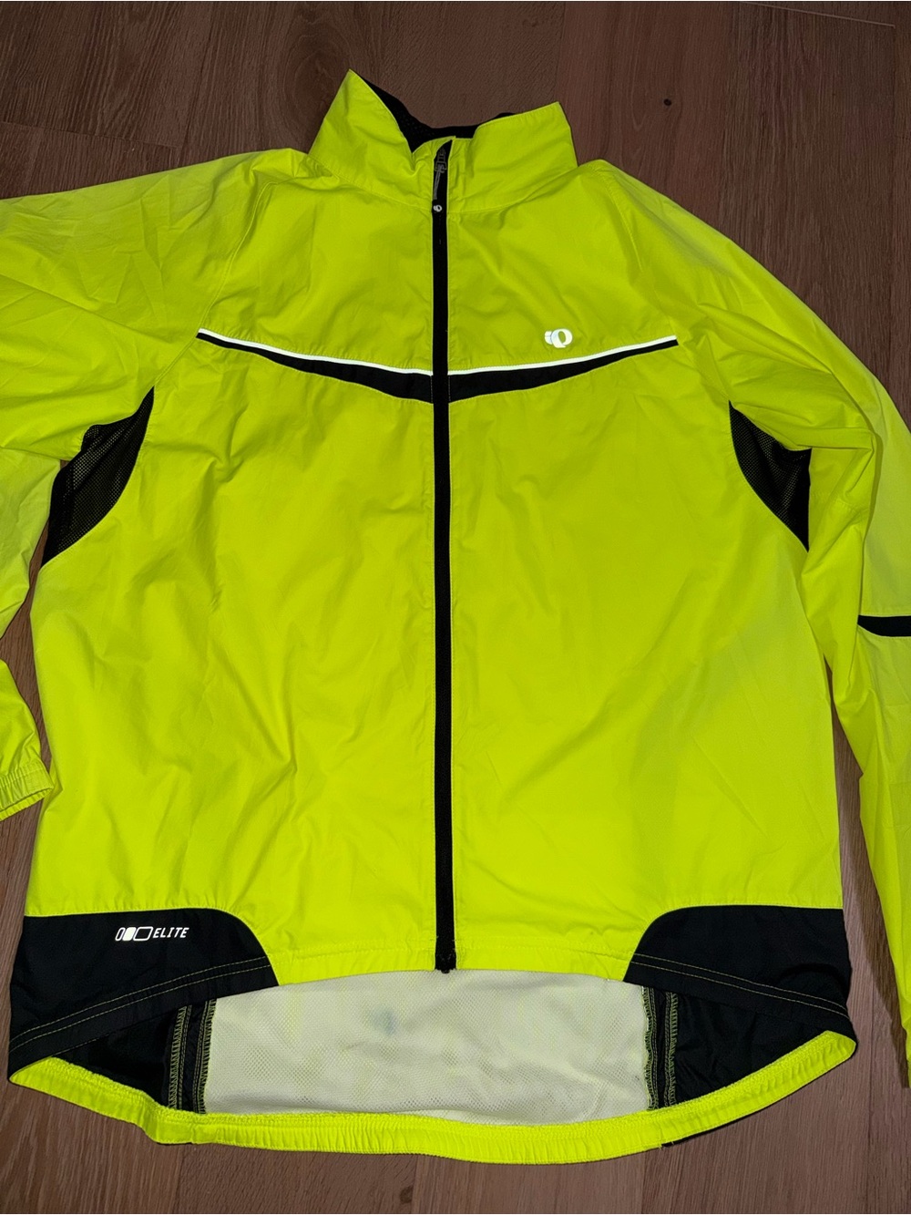 Pearl Izumi Neon Yellow Men’s Windbreaker Jacket
